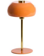 2dekans | Light & Living Tafellamp Surin 40cm - Oranje/Goud, Huis en Inrichting, Lampen | Tafellampen, Ophalen of Verzenden, Zo goed als nieuw