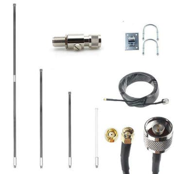 Helium Antenna MESHCORE 6 DBI 8.5 DBI 10.5 LMR400 ALLES 50%, Ophalen of Verzenden, Nieuw, Antenne