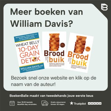 Broodbuik kookboek 9789021556321 William Davis, Verzenden, Gelezen, William Davis