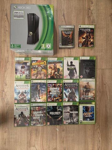 Microsoft - Xbox 360 - Xbox 360 Elite 250GB Boxed & 1, Nieuw