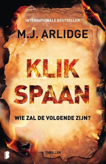 Klikspaan | M.J. Arlidge | Nieuw, Ophalen of Verzenden, Nieuw, M.J. Arlidge