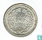 Nederland 10 cents 1934, Postzegels en Munten, Verzenden, 10 cent, Losse munt, Goud