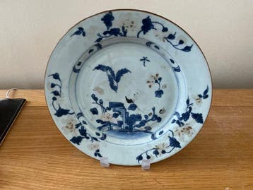 Bord - Porselein - Nanking-lading, Antiek en Kunst
