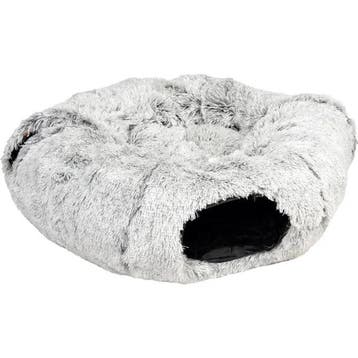 Snug kattentunnel & donutbed lichtgrijs, Verzenden, Nieuw