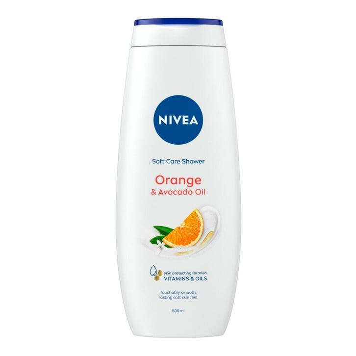 NIVEA Soft Care Shower Orange & Avocado Oil Douchegel, Sieraden, Tassen en Uiterlijk, Uiterlijk | Lichaamsverzorging, Bad & Douche