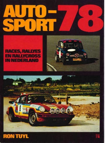 1978 AUTOSPORT RACES RALLEYS RALLYCROSS IN NEDERLAND, Boeken, Algemeen, Verzenden, Ron Tuyl, Zo goed als nieuw
