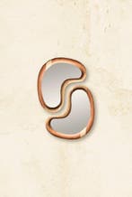 Marco Calhau - Wandspiegel (2) - Eik, Kersenhout, Elm - Spel