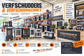 Verfschudmachine - schudmachine - perfecte staat., Doe-het-zelf en Verbouw, Nieuw