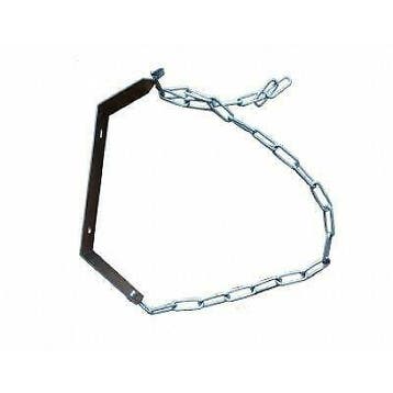 CO2 beugel met ketting voor koolzuurfles 2 en 5 kg flessen, Verzenden