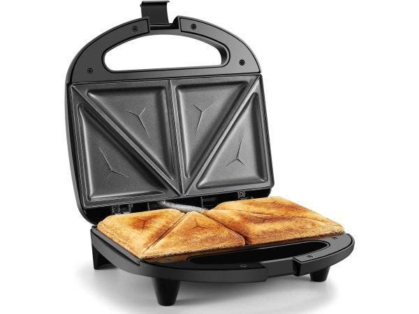 Veiling - YASHE Sandwichmaker Tosti-ijzer - 750W, Witgoed en Apparatuur, Contactgrills, Nieuw
