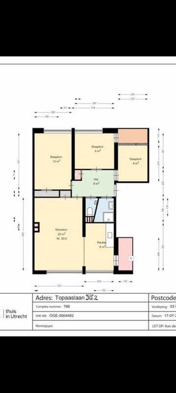 Te huur: Appartement Topaaslaan in Leiden, Leiden, Appartement, Zuid-Holland
