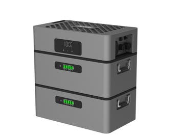 Stekker batterij  voor zonnepanelen en opslag in thuisaccu, Verzenden, Nieuw, Compleet systeem, 200 wattpiek of meer