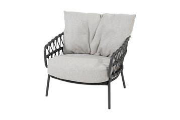 4 Seasons Calpi loungestoel - antraciet (1 stuk) | AANVRAAG, Verzenden, Nieuw, Overige materialen