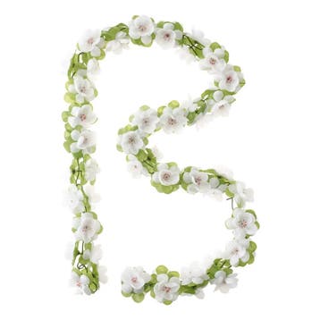 Basil Bloemenslinger Garland Rozen Wit, Verzenden, Nieuw
