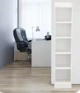 5-Niveaus Smalle Boekenkast, Huis en Inrichting, Kasten | Boekenkasten, Nieuw, Verzenden