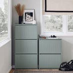 2dekans | SoBuy - Schoenenkast - Grijs - 61x26x120 -, Ophalen of Verzenden, Zo goed als nieuw