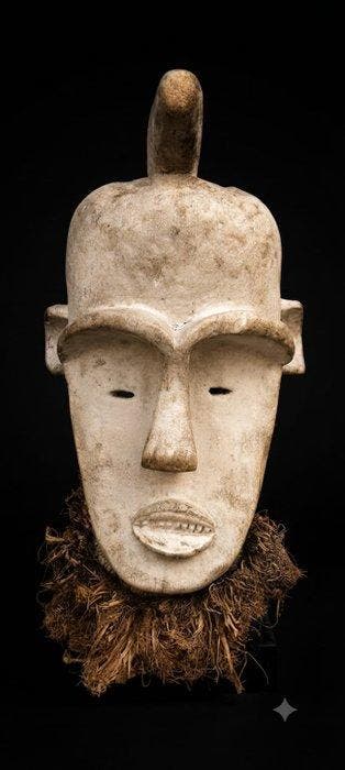 Prachtig masker Fang - Fang - Ngil - Gabon (Zonder, Antiek en Kunst, Kunst | Niet-Westerse kunst