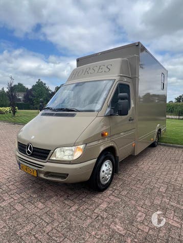 Leuke Mercedes paardenwagen! Opbouw 2015!, Dieren en Toebehoren, Ophalen, Zo goed als nieuw