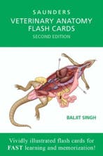9781455776832 Veterinary Anatomy Flash Cards | Tweedehands, Verzenden, Zo goed als nieuw, Baljit Singh