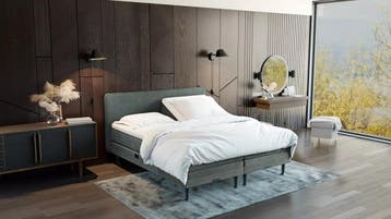 Elektrische Boxspring Toulon - Complete Set, Huis en Inrichting, Verzenden, Nieuw, Modern