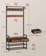 Kapstok met Zitbank en Opberglades voor Hal, Verzenden, Nieuw