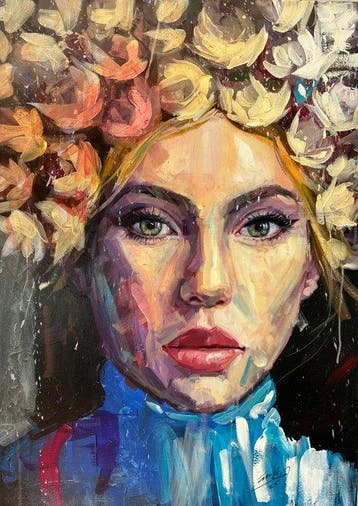 Frank Elia Gonzalez Martinez - “ACTITUD DE LAS FLORES” (XL)