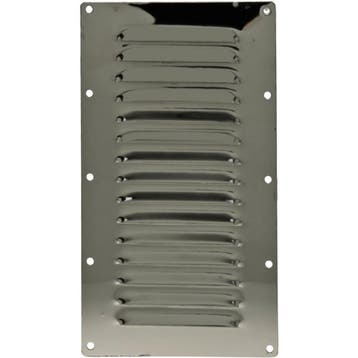 Ventilatierooster Rechthoekig 127x228mm Rvs, Watersport en Boten, Ophalen of Verzenden, Nieuw