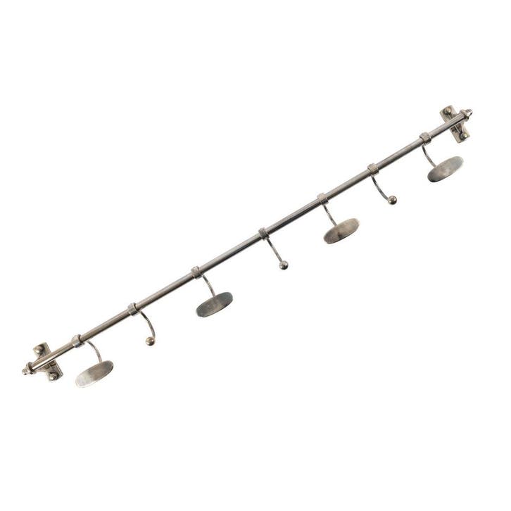 Wandkapstok Antiek Zilver Binnenverlichting Wandlampen, Huis en Inrichting, Lampen | Wandlampen, Nieuw, Overige materialen, Verzenden