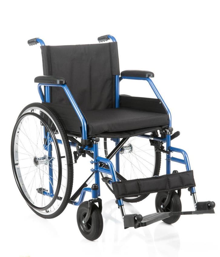 Opklapbare Rolstoel Plaza PL1 (Nieuw), Diversen, Rolstoelen, Handbewogen rolstoel, Nieuw, Inklapbaar, Ophalen of Verzenden