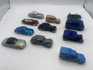 Solido, Norev 1:43 - Modelauto (11) - Citroën, iconische, Nieuw