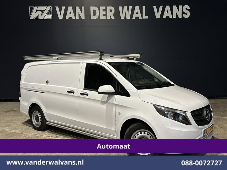 Mercedes-Benz Vito L2 H1 | Lease vanaf 424,- p/mnd, Auto's, Mercedes-Benz, Dealer onderhouden, Te koop, Automaat, Diesel, Wit