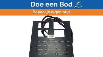 Bieden: Original CNB 24V electric DC switch panel kit black, Ophalen of Verzenden, Nieuw, Elektra en Verlichting, Zeilboot of Motorboot