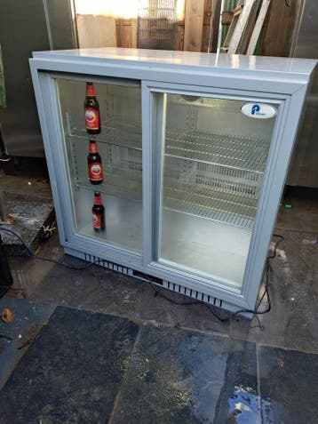 backbar koelkast PELICAN , werkt als nieuw, Gebruikt, Koelen en Vriezen