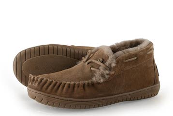 Warmbat Muiltjes in maat 40 Bruin, Kleding | Dames, Bruin, Verzenden, Overige typen, Zo goed als nieuw