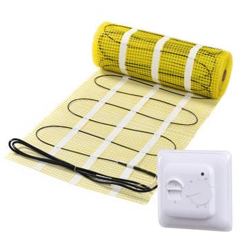 Elektrische vloerverwarming  150 watt analoog 25 m², Doe-het-zelf en Verbouw, Verwarming en Radiatoren, Ophalen of Verzenden, Nieuw