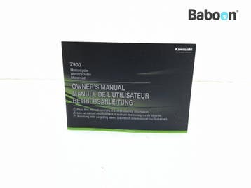 Instructie Boek Kawasaki Z 900 2021-2022 (ZR900FN ZR900HN), Verzenden, Gebruikt