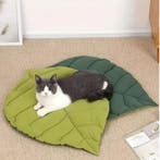 Bladvorm Kattenbed –Zachte Antislip Slaapmat en Wasbaar Klee, Verzenden, Nieuw