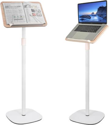 Leesstandaard Ergonomisch Hout | Laatste Stuk!, Minder dan 55 cm, Modern, Industrieel, Metaal of Aluminium, Ophalen of Verzenden
