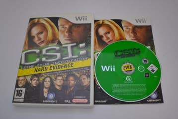 CSI: Crime Scene Investigation - Hard Evidence (Wii HOL), Verzenden, Zo goed als nieuw