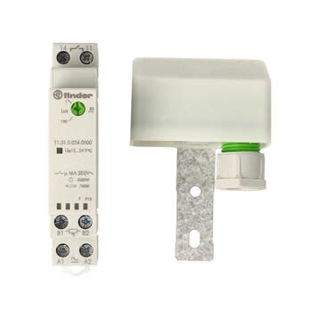 Finder 11 Schemerschakelaar voor DIN-rail - 11.31.0.024.0000, Verzenden, Nieuw, Overige typen