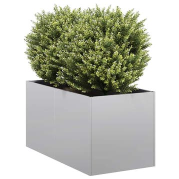 vidaXL Plantenbak 40x80x40 cm gegalvaniseerd staal, Verzenden, Nieuw, Metaal