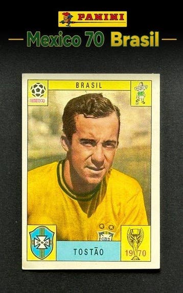 Panini - FIFA World Cup Mexico 70 - Brasil - Tostão - Green, Nieuw