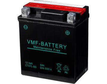 VMF Powersport MF accu | YTX7L | 12V 6Ah, Ophalen of Verzenden, Nieuw