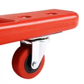 Ergonomisch gevormde Monteursbed Rood 90x40x10cm, Verzenden, Nieuw