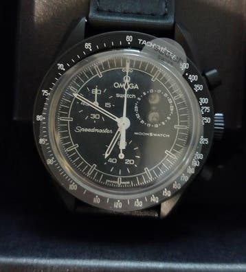 Omega x Swatch - MoonSwatch Mission to the Moonphase Black, Nieuw
