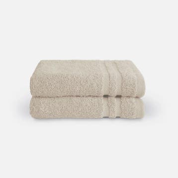 Byrklund Gastendoek Bath Basics Beige set van 2, Verzenden, Nieuw