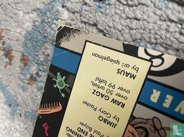 Raw (tijdschrift) - Raw 8 - 1986, Eén stripboek, Verzenden, Gelezen, Spiegelman, Art.
