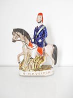 Staffordshire - Figuur - Cavalier Havelock - Aardewerk, Antiek en Kunst