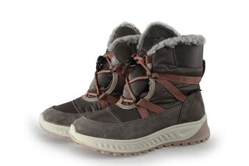 He Mine Snowboots Meisjes in maat 32 Grijs, Verzenden, Jongen of Meisje, Zo goed als nieuw, Schoenen