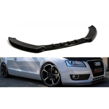 Voorspoiler Audi A5 Carbon Look, Ophalen of Verzenden, Nieuw